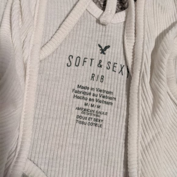 2 for $12 - AE Soft&Sexy White Tank - Picture 5 of 5